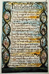 Einführung, Platte 4 (Bentley 4) aus Lieder der Unschuld und Erfahrung (Bentley Kopie L)